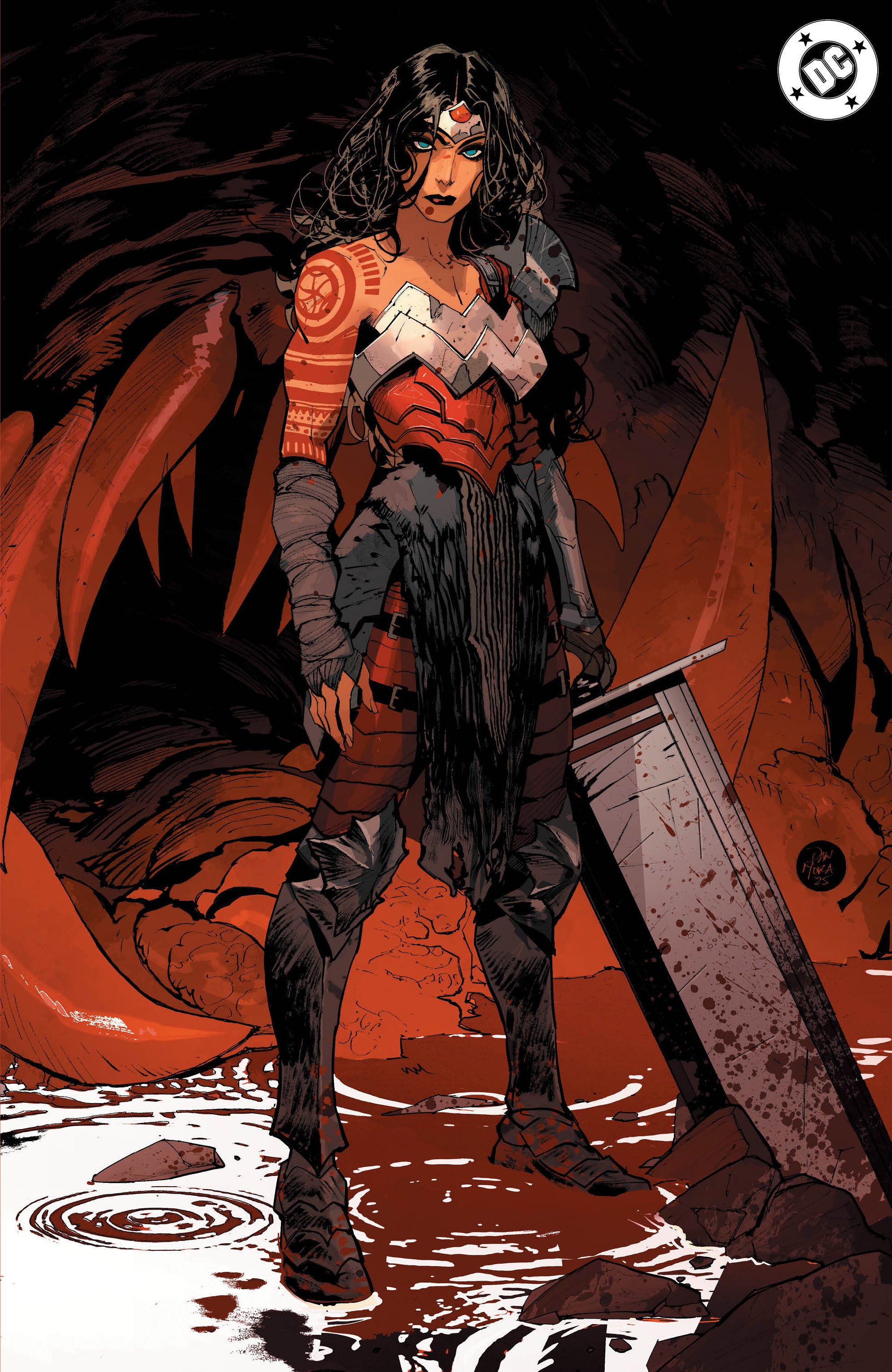 ABSOLUTE WONDER WOMAN #1 FIFTH PRINTING CVR C DAN MORA FOIL VAR