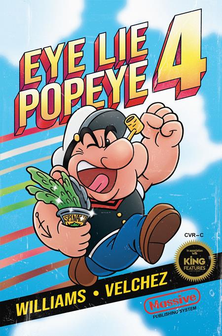 EYE LIE POPEYE #4 CVR C RICHARDSON VIDEO GAME HOMAGE VAR