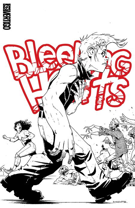 BLEEDING HEARTS #1 SECOND PRINTING CVR B NICK DRAGOTTA CARD STOCK VAR (MR)