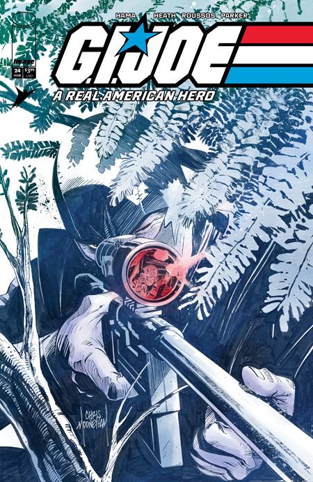 GI JOE A REAL AMERICAN HERO #24 HAMA FILES EDITION #24 CVR B CHRIS MOONEYHAM VAR