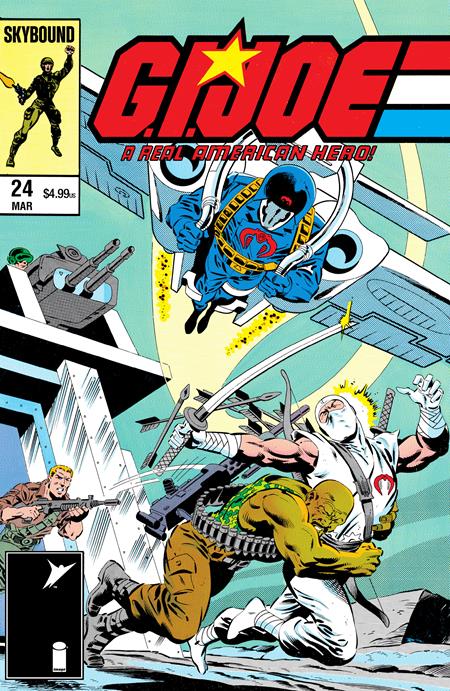 GI JOE A REAL AMERICAN HERO #24 HAMA FILES EDITION #24 CVR C MIKE ZECK & JOHN BEATTY FOIL VAR