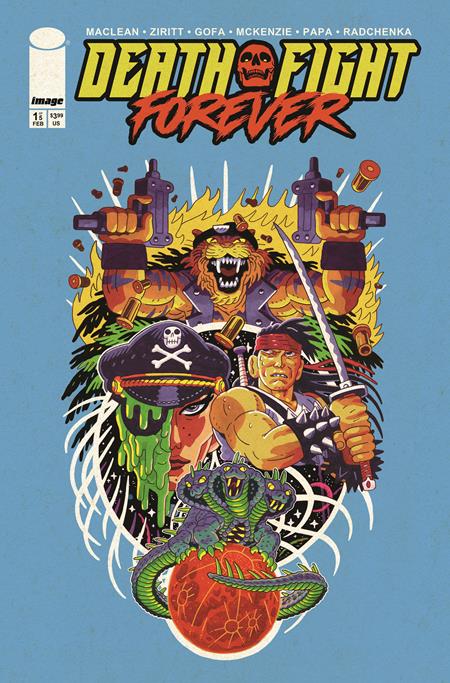 DEATH FIGHT FOREVER #1 (OF 5) 2ND PTG