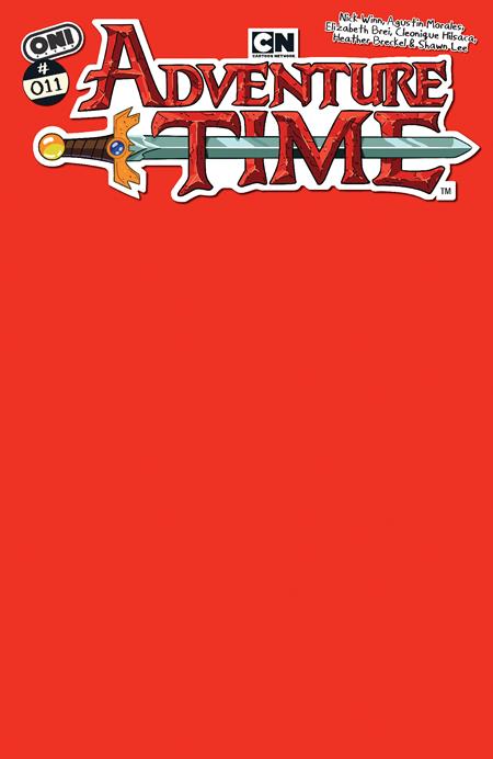ADVENTURE TIME (2025) #11 CVR C FLAME PRINCESS RED BLANK SKETCH