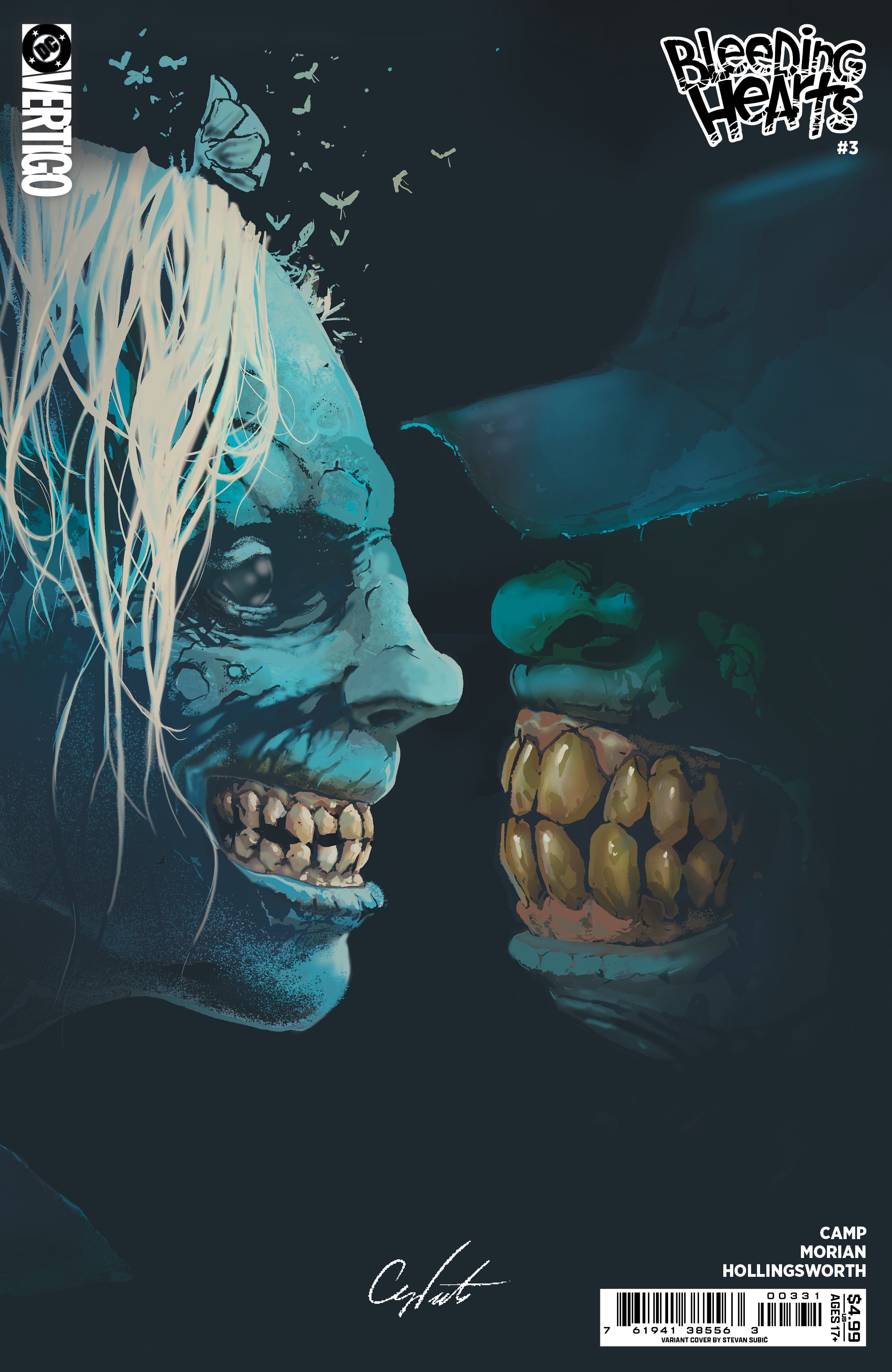 BLEEDING HEARTS #3 CVR C STEVAN SUBIC CARD STOCK VAR