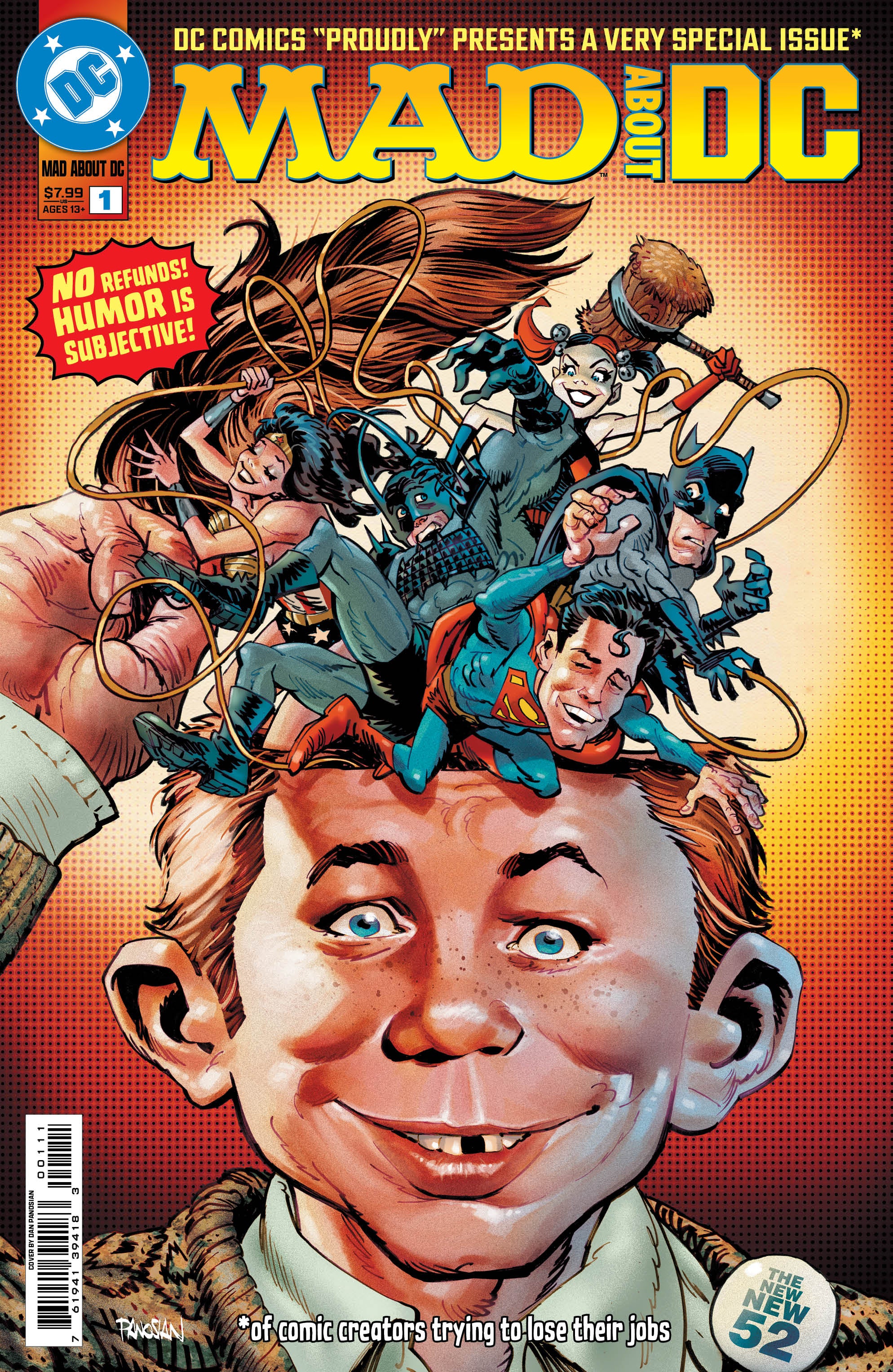 MAD ABOUT DC #1 (ONE SHOT) CVR A DAN PANOSIAN