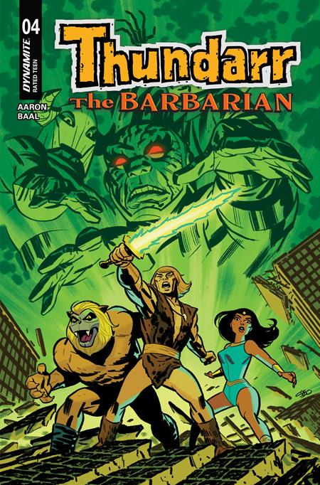 THUNDARR THE BARBARIAN #4 CVR A MICHAEL CHO