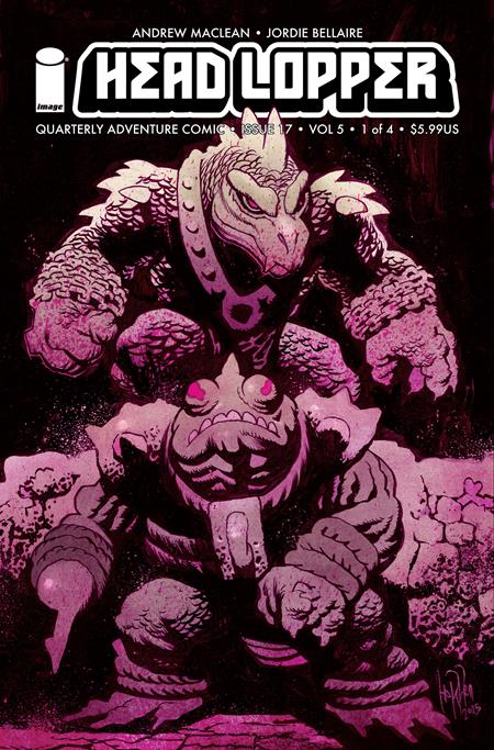 HEAD LOPPER #1 (2026) CVR B JAMES HARREN VAR