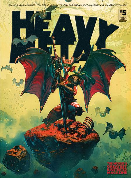 HEAVY METAL MAGAZINE #5 CVR A PASCAL BLANCHE