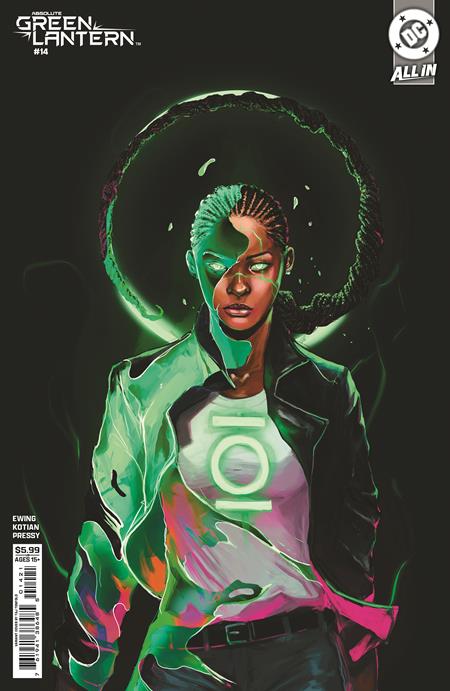 ABSOLUTE GREEN LANTERN #14 CVR B TAJ TENFOLD CARD STOCK VAR
