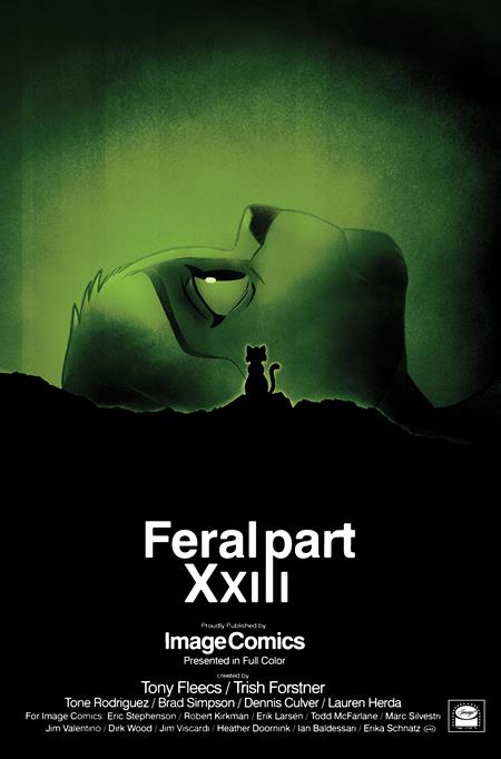 FERAL #23 CVR B TONY FLEECS & ALLEN PASSALAQUA HOMAGE VAR