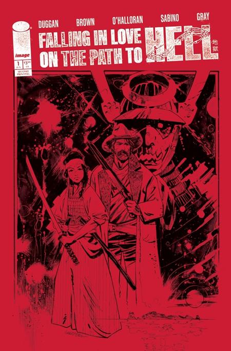 FALLING IN LOVE ON THE PATH TO HELL #1 Second Printing