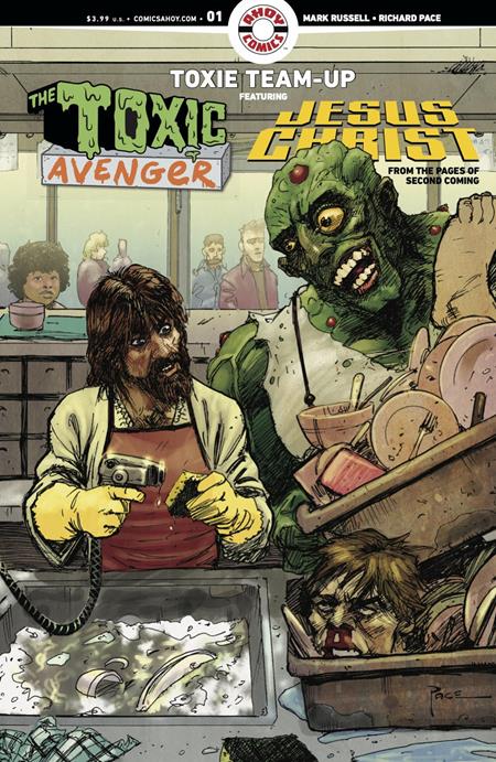 TOXIE TEAM UP #1 (OF 5) CVR B 3 COPY RICHARD PACE UNLOCK VAR