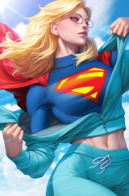 SUPERGIRL #2 CVR B STANLEY ARTGERM LAU CARD STOCK VAR
