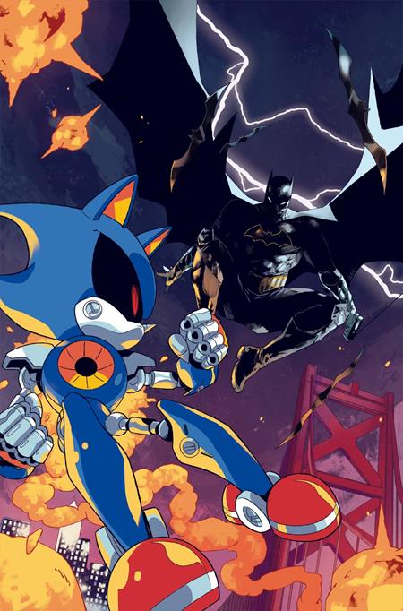 DC X SONIC THE HEDGEHOG #4 (OF 5) CVR A PABLO M COLLAR