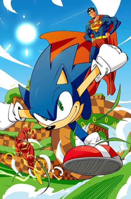 DC X SONIC THE HEDGEHOG #4 (OF 5) CVR B DANIELE DI NICUOLO CARD STOCK VAR