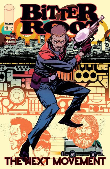 BITTER ROOT THE NEXT MOVEMENT #4 (OF 5) CVR A SANFORD GREENE CONNECTING