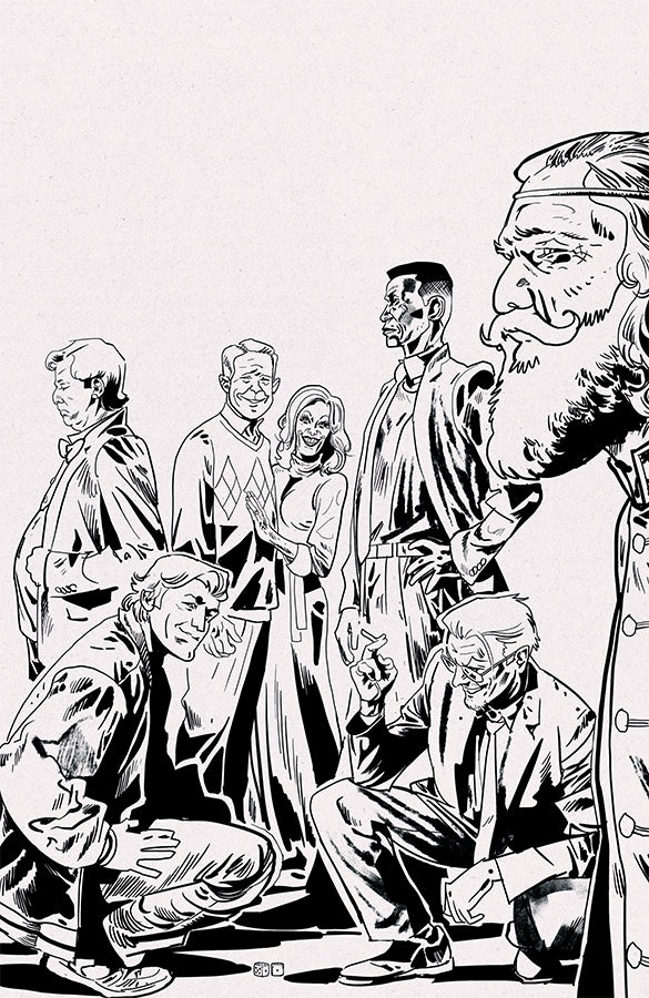 EXQUISITE CORPSES #2 2ND PTG CVR B MICHAEL WALSH POLYBAGGED VAR