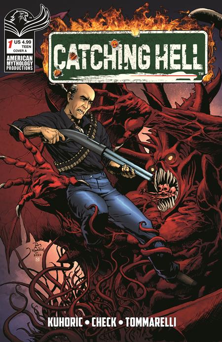 CATCHING HELL FEAT REGGIE BANNISTER #1 CVR A ROY ALLAN MARTINEZ PREVIOUSLY SOLICTED THRU DIAMOND