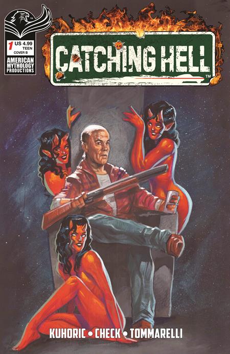 CATCHING HELL FEAT REGGIE BANNISTER #1 CVR B GREG LAROCQUE VAR PREVIOUSLY SOLICTED THRU DIAMOND