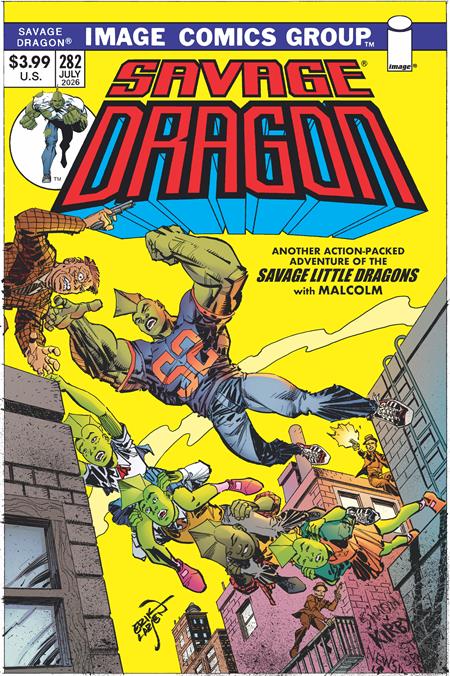 SAVAGE DRAGON #283 CVR B ERIK LARSEN RETRO VAR