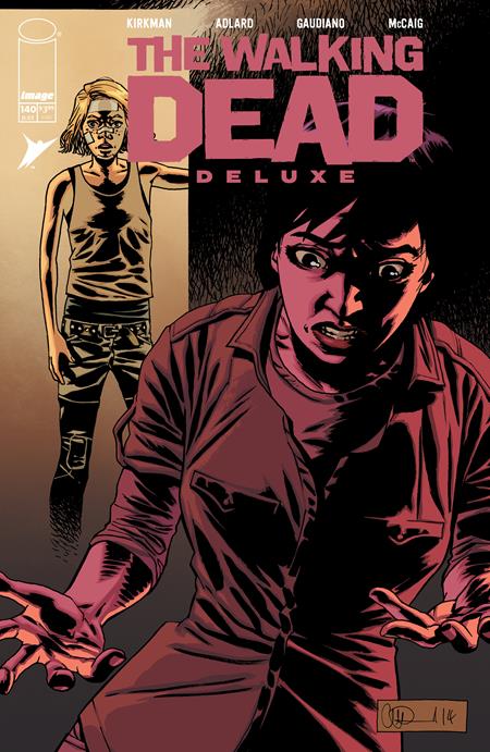 WALKING DEAD DELUXE #140 CVR B CHARLIE ADLARD & DAVE MCCAIG VAR