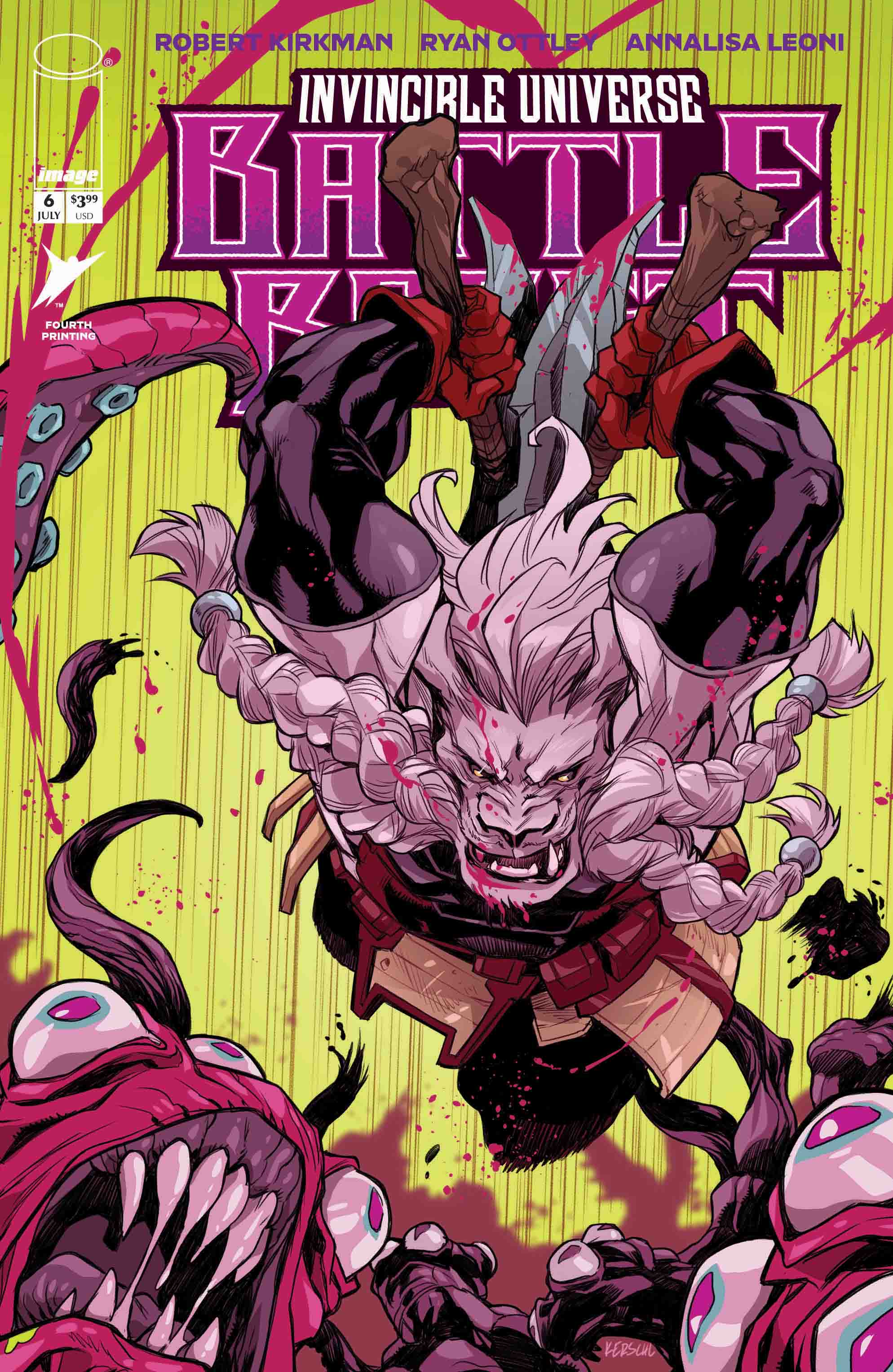 INVINCIBLE UNIVERSE BATTLE BEAST #6 4TH PTG