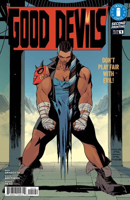 GOOD DEVILS DONT PLAY FAIR WITH EVIL (ONE SHOT) 2ND PTG CVR B NICK DRAGOTTA HOMAGE VAR