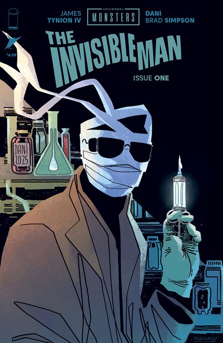 UNIVERSAL MONSTERS THE INVISIBLE MAN #1 (OF 4) CVR A DANI & BRAD SIMPSON