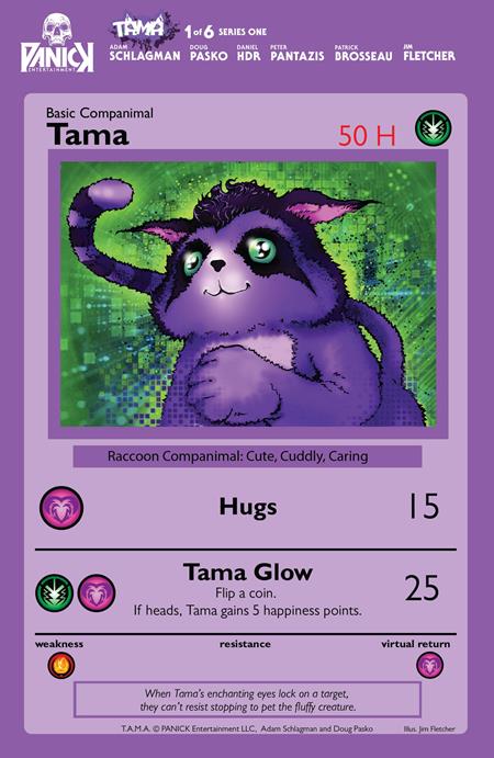 TAMA #1 (OF 6) Second Printing Cvr A Jim Fletcher Cute Cuddly Caring Tama