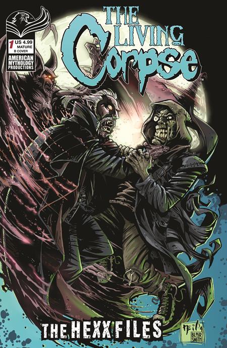LIVING CORPSE HEXX FILES #1 CVR B NEIL VOKES VAR