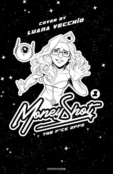 MONEY SHOT THE F* OFFS #1 (OF 5) CVR H LUANA VECCHIO NSFW BLACK BAG VAR