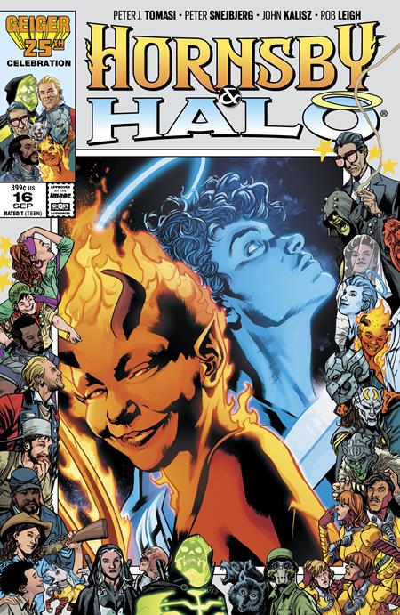 HORNSBY & HALO #16 CVR B BRYAN HITCH & BRAD ANDERSON GEIGER #25 ANNIVERSARY VAR