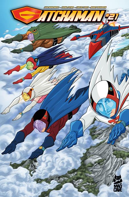 GATCHAMAN #21 CVR A CHRIS BATISTA SABRINA CINTRON