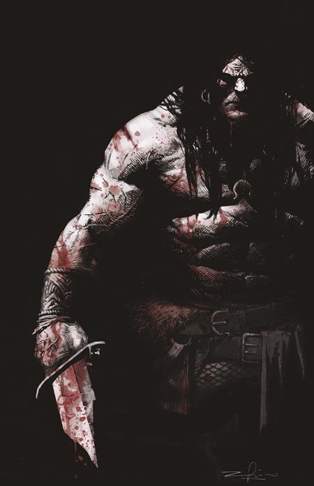 CONAN THE BARBARIAN #35 CVR E GERARDO ZAFFINO VIRGIN CARDSTOCK VAR