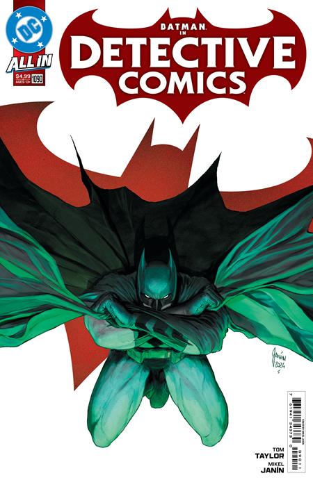 DETECTIVE COMICS #1090 CVR A MIKEL JANIN 1ST PRINT
