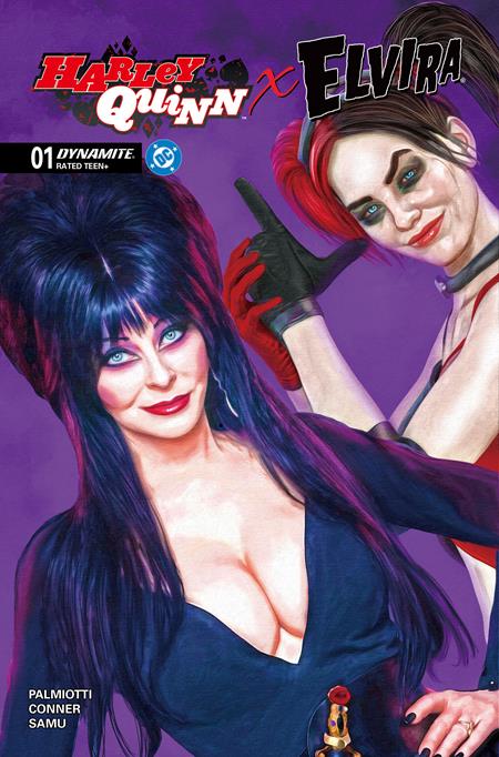 HARLEY QUINN X ELVIRA #1 CVR E MARK SPEARS VAR