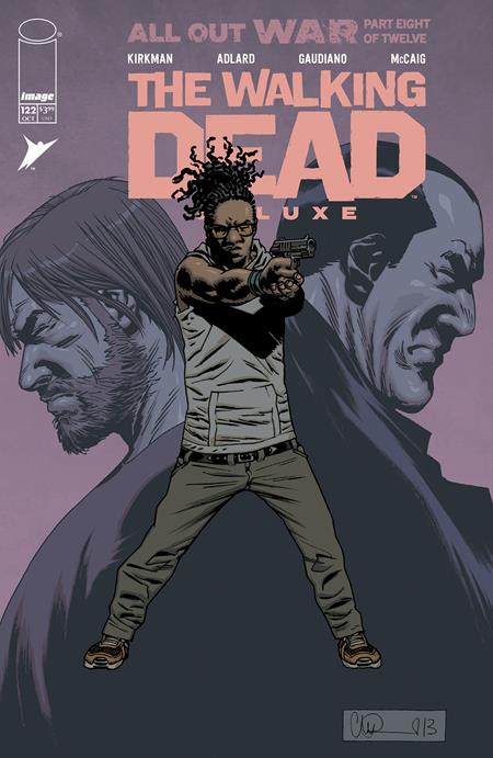 WALKING DEAD DELUXE #122 CVR B CHARLIE ADLARD & DAVE MCCAIG VAR
