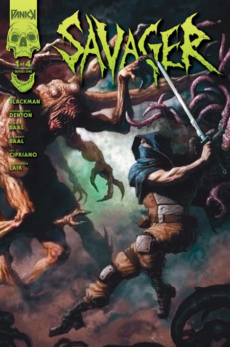 SAVAGER #1 (OF 4) CVR B CHRISTOPHER LAIR HEAVY METAL HOMAGE VAR