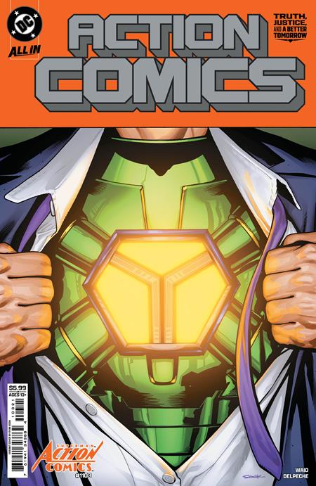 ACTION COMICS #1103 CVR B RYAN SOOK CARD STOCK VAR