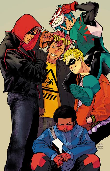 TEEN TITANS #1 SECOND PRINTING CVR B RICKIE YAGAWA & TAMRA BONVILLAIN CARDSTOCK VAR
