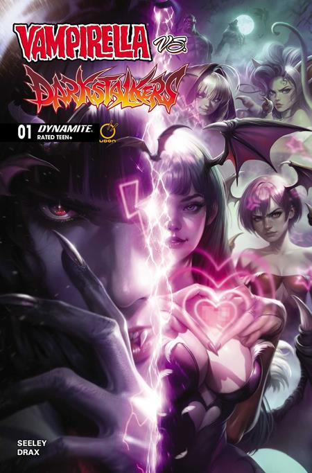 VAMPIRELLA VS DARKSTALKERS SPECIAL #1 (ONE SHOT) CVR C FRANCESCO MATTINA VAR