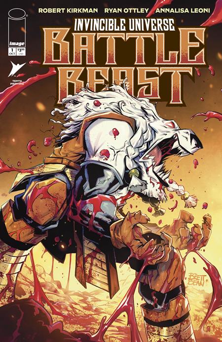 INVINCIBLE UNIVERSE BATTLE BEAST #1 10TH PTG CVR C BRETT BEAN VAR