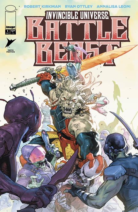 INVINCIBLE UNIVERSE BATTLE BEAST #1 10TH PTG CVR D JEROME OPENA & NEERAJ MENON VAR