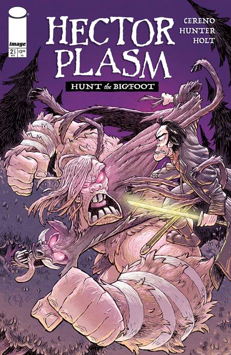 HECTOR PLASM HUNT THE BIGFOOT #2 (OF 3) CVR A DEREK HUNTER & SPENCER HOLT