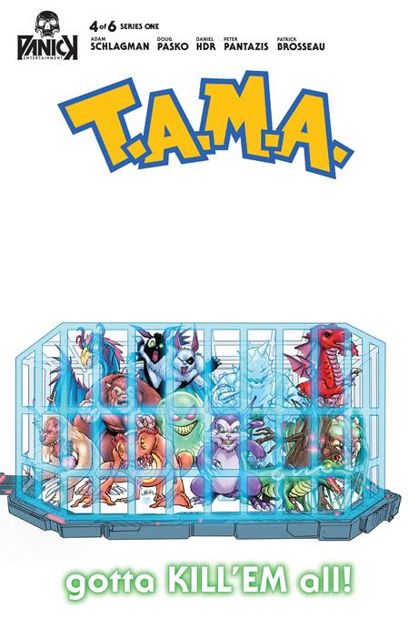 TAMA #4 (OF 6) CVR B DANIEL HDR COMPANIMALS POKEMON HOMAGE VAR