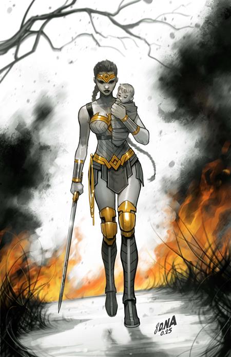 WONDER WOMAN #28 CVR B DAVID NAKAYAMA CARD STOCK VAR