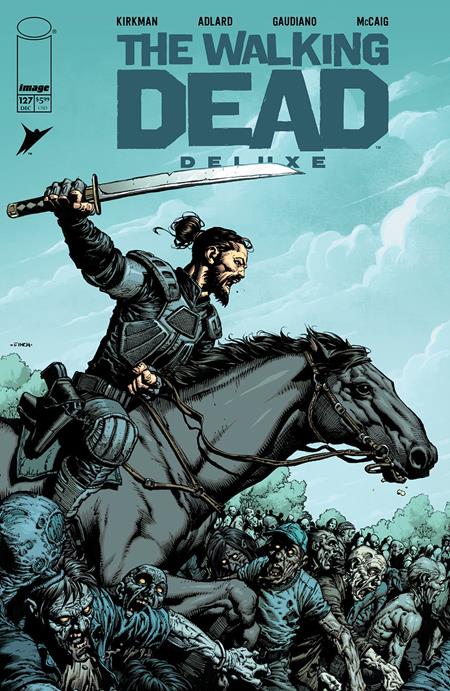 WALKING DEAD DELUXE #127 CVR A DAVID FINCH & DAVE MCCAIG