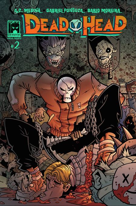 DEAD HEAD #2 (OF 6) CVR B RYAN G BROWNE VAR