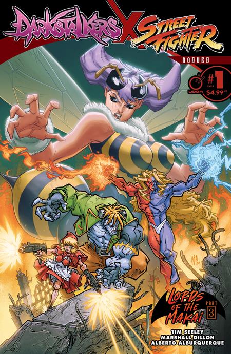 DARKSTALKERS X STREET FIGHTER ROGUES #1 (ONE SHOT)CVR A ALBERTO ALBURQUERQUE