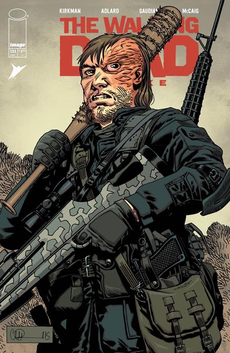 WALKING DEAD DELUXE #151 CVR B CHARLIE ADLARD & DAVE MCCAIG VAR